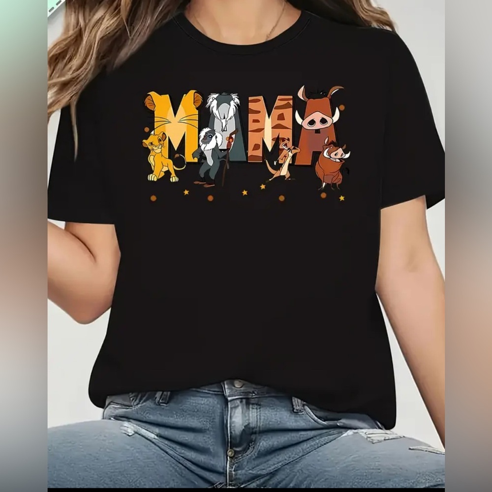 NWOT Lion King Mama Shirt